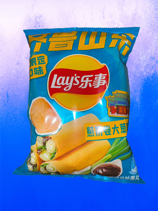 Lay’s Pancake Roll with Scallions Chips - 70g (China)